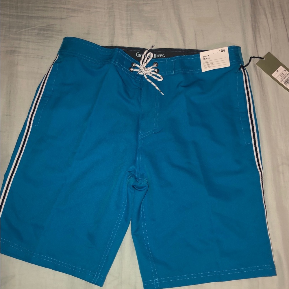 Blue Swim Shorts
